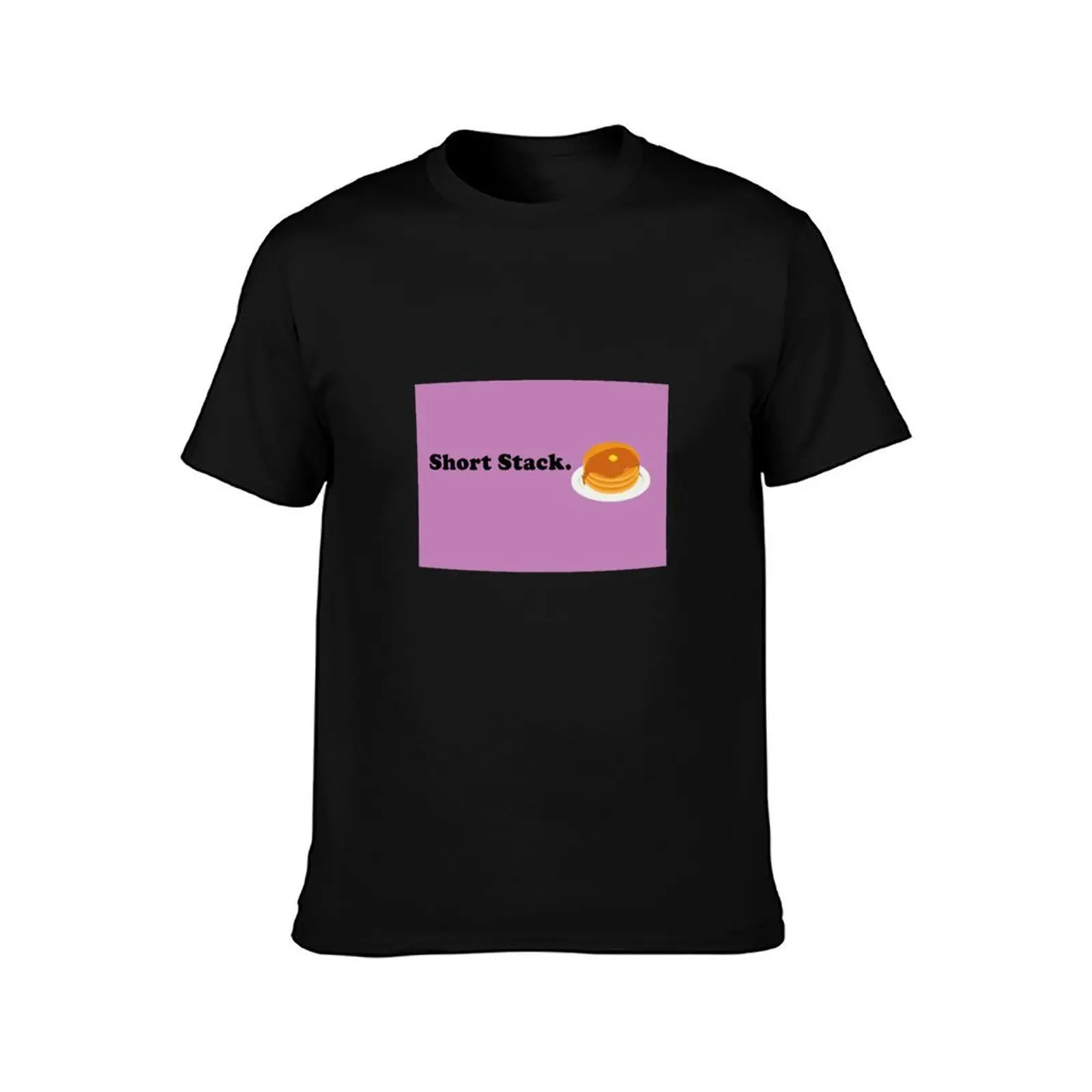 Short Stack T-Shirt Plus Size Summer Short Sleeve T-Shirt