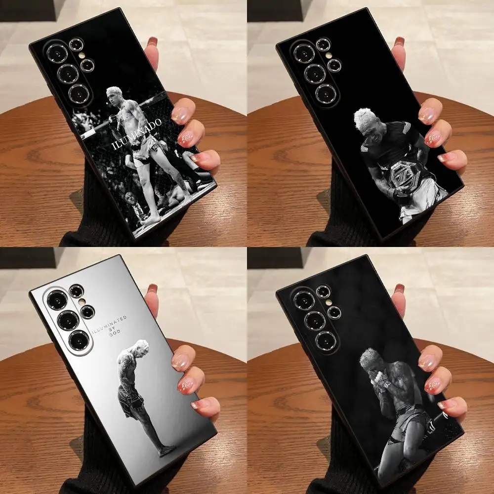 

Brazil C-Charles Oliveira Phone Case For Samsung S25,S24,S21,S22,S23,S30,Ultra,S20,Plus,Fe,Lite,5G Black Cover