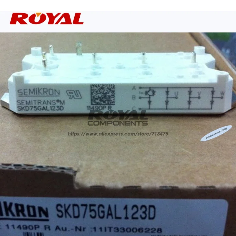 SKD75GAL123D16L2 SKD75GAL123D SKD100GA123DGAL nuevo módulo ORIGINAL