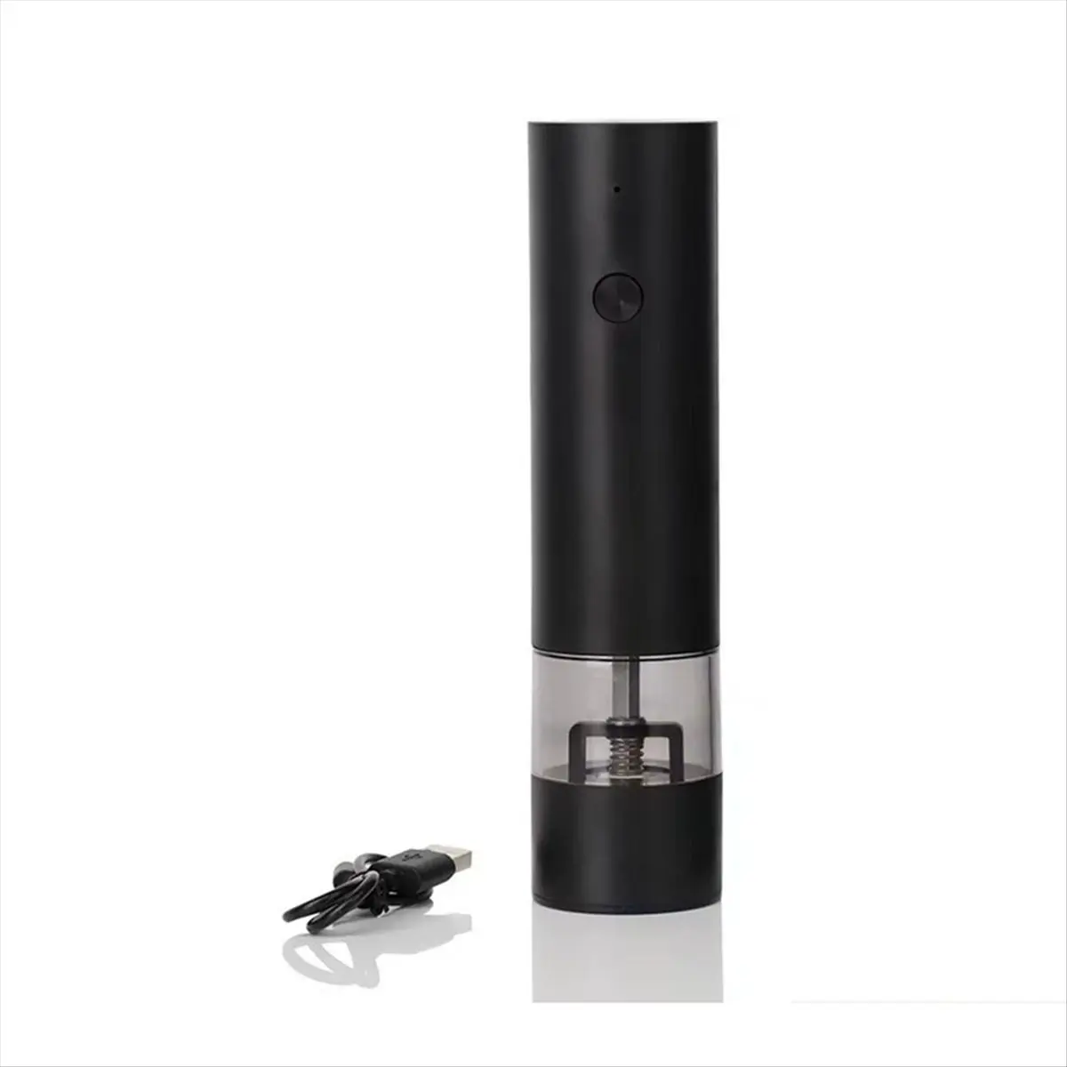 DT350 TO Automatic Electric Bottle Grinder-USB Charging Pepper Salt Grinder with Adjustable Coarseness,One Hand Operation