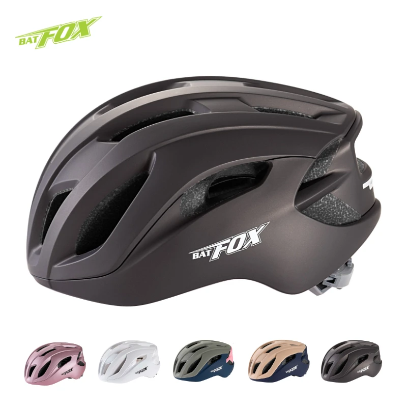 BATFOX Bike Helmet Aerodynamic Road Cycling Gravel & Mountain Biking Cyclocross Cycling Helmet Bike Halmet for Man