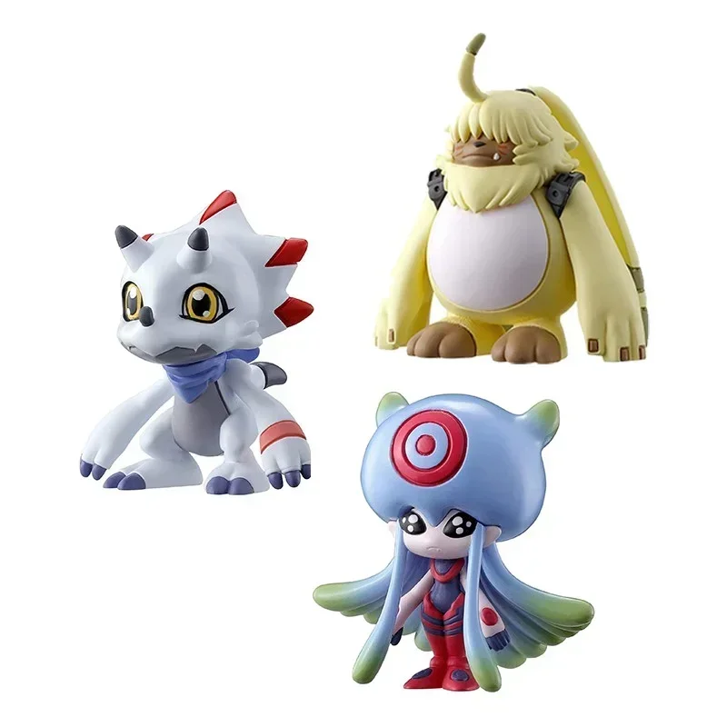 Bandai-figuras de acción de Digimon Ghost Game, juguetes bonitos de Anime, Serie de colección, Gammamon, Angoramon, Jellymon, en stock