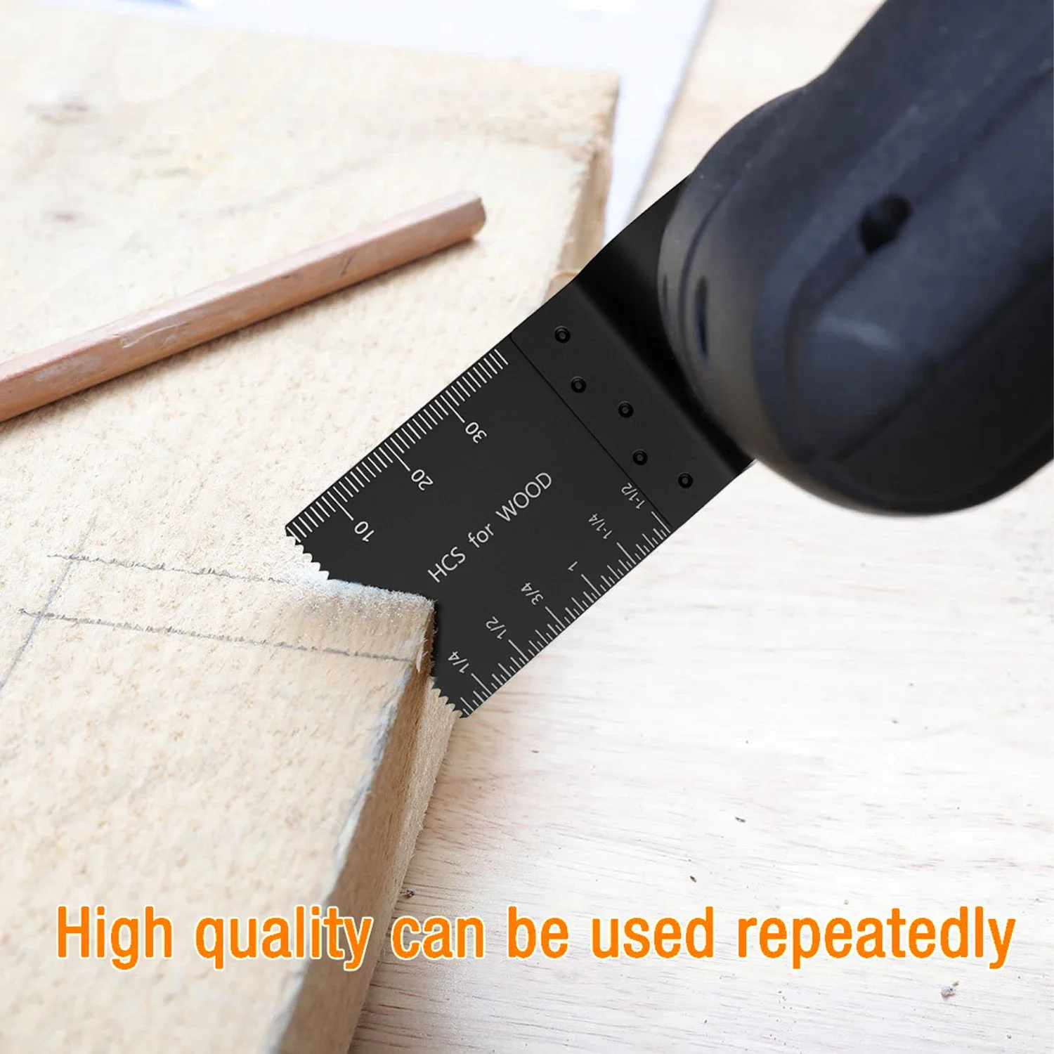 10/60/100Pcs Oscillating Saw Blade Multi Tools Blades Multi-Function Renovator Cutter Blade For Wood Metal Fast Cutting Blade