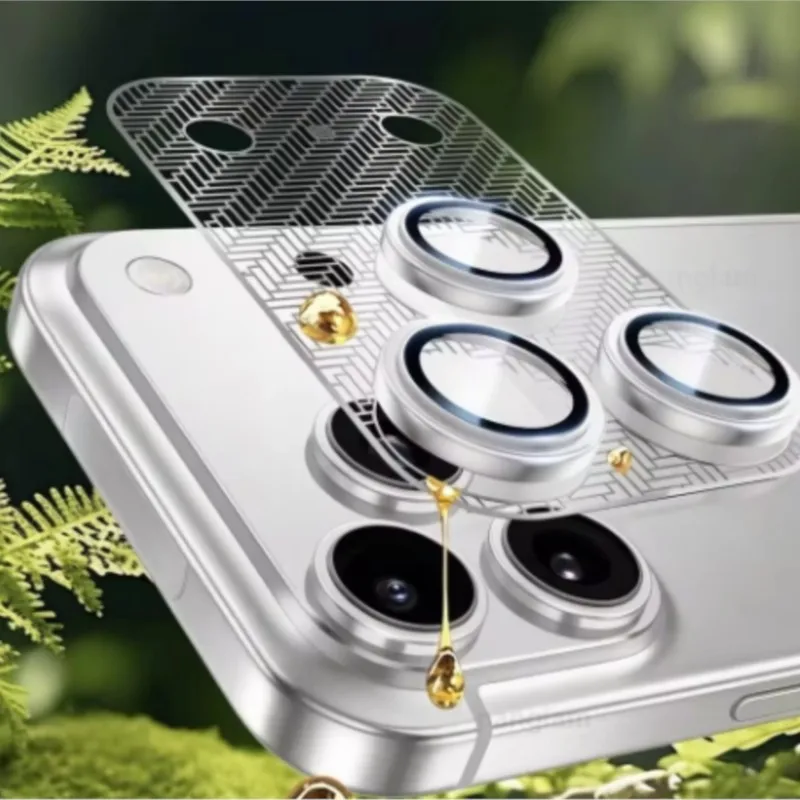 

Новая защитная пленка для камеры с полным покрытием для 17 Pro Max: HD-стекло, устойчивое к царапинам, антибликовое, с защитой от отпечатков пальцев