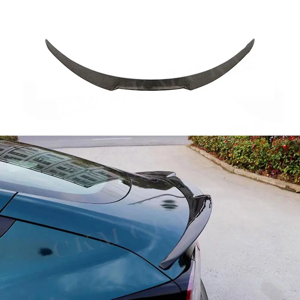 

Gloss Black Rear Trunk Duck Spoiler Wing ABS Rear Spoiler Boot Duck Wings for Tesla Model 3