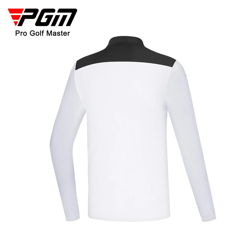 PGM Men\'s Golf Wear Summer Ice Silk Sunscreen Sports Top Men\'s Shirts Casual Long Sleeve T-shirt Golf Sportswear YF589