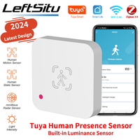 Tuya WiFi Human Presence Sensor MmWave Radar Detector With Luminance Sensor For Smart Home Smart Life replace PIR Sensor
