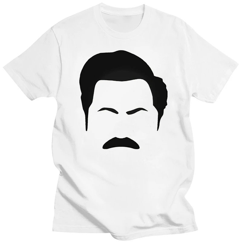 Ron Swanson Mens T Shirt Parks And Recreation Meat Funny Top Printing Tee Shirt