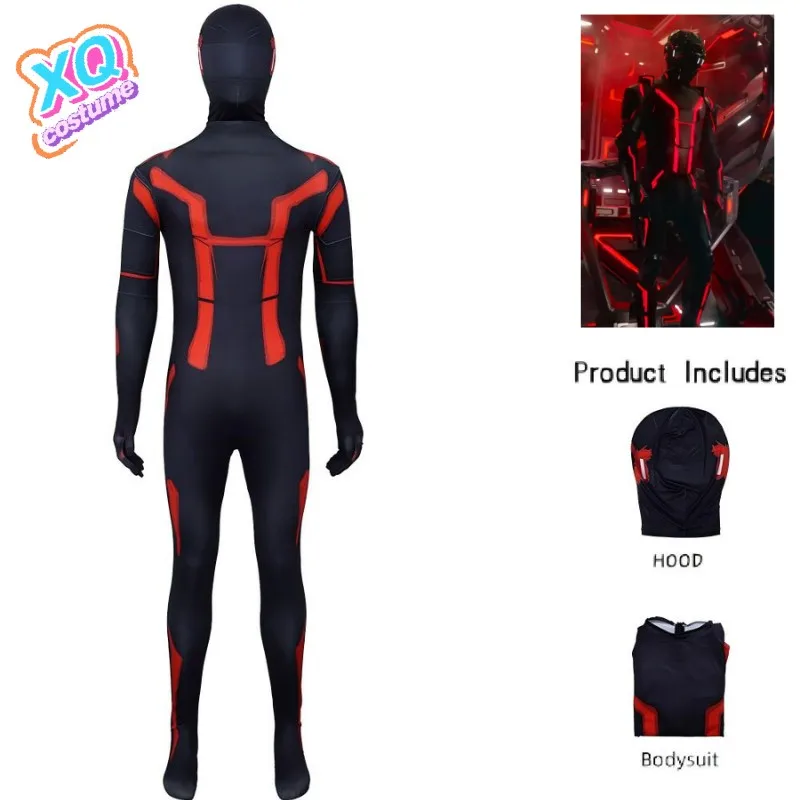 بدلة قفز لفيلم ترون آريس أزياء تنكرية للبطل الخارق 3DPrint ملابس تنكرية لحفلات الهالوين للأطفال والكبار