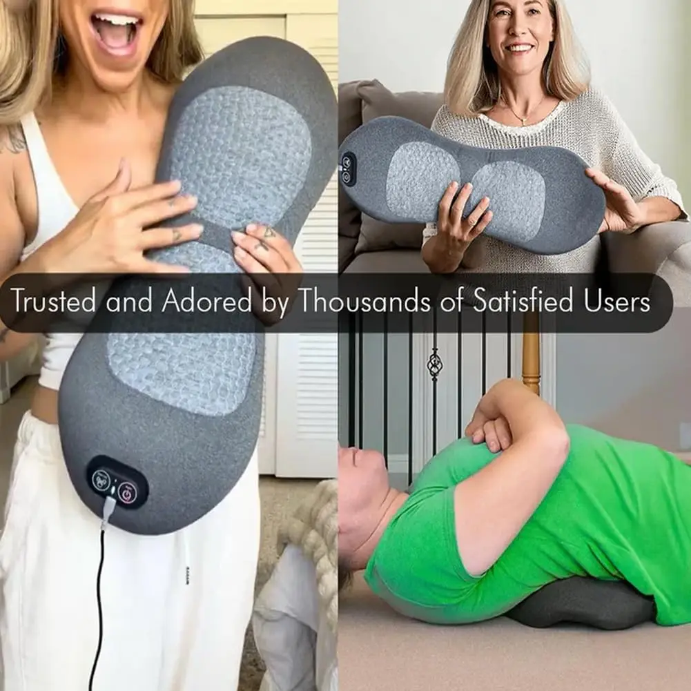 

Sciatica & Spine Pain Massager - 3-in-1 Back Massager, Triple Fusion Massager