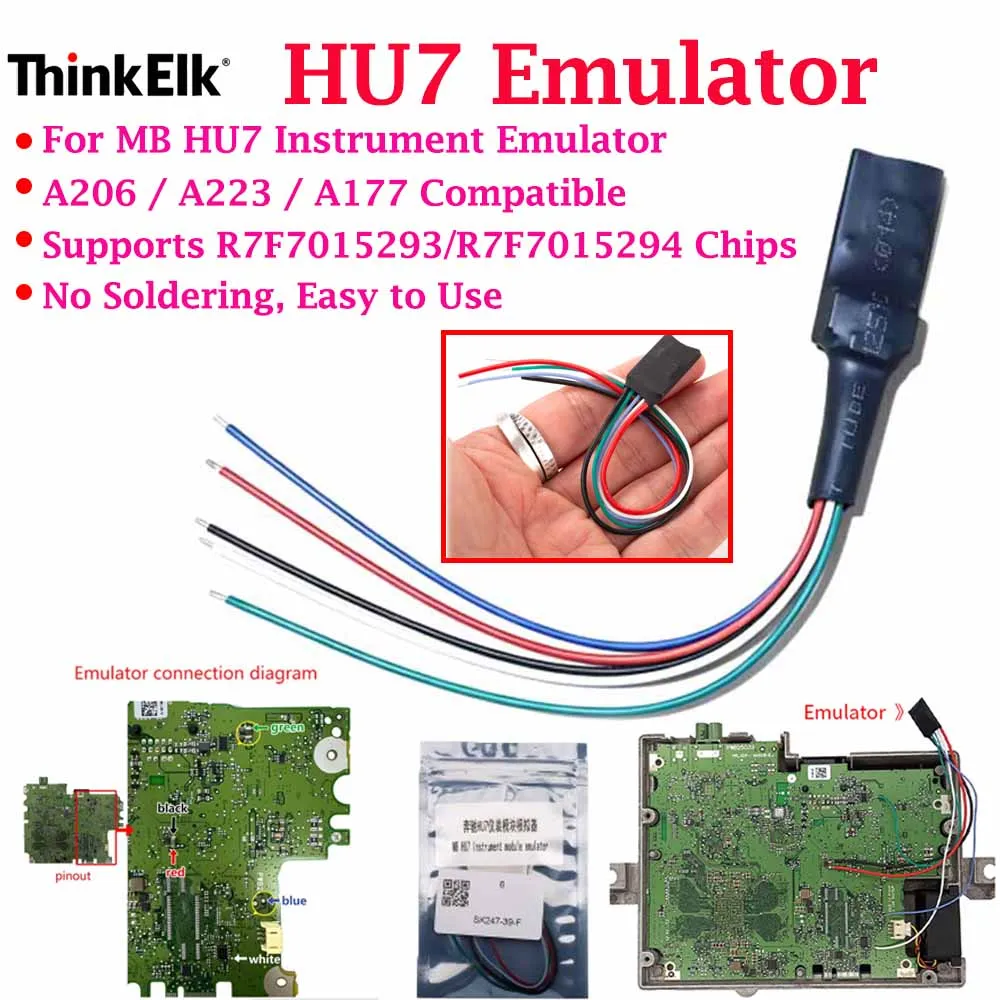 yanhua-mb-用-hu7-エミュレータ-黒い画面を避けるための-acdp-モジュール-39-用-hu7-エミュレータ