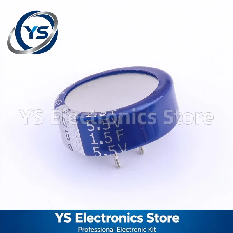 2pcs/lot 5.5V 1.5F C Type Terminal CDA CEN5R5155CF-ZG CEN Series Super Capacitor Ultra Farad Capacitors New High Quality