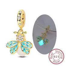 Pandora Jewelry 925 Sterling Silver Firefly Butterfly Charm - KTC1416