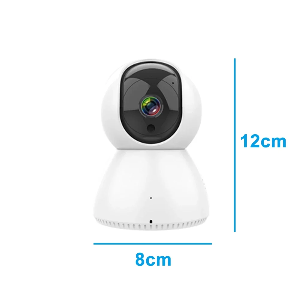 400W WiFi Camera Tuya Smart Home Indoor Wireless IP Surveillance Camera AI Detect Automatic Tracking Security Baby Monitor