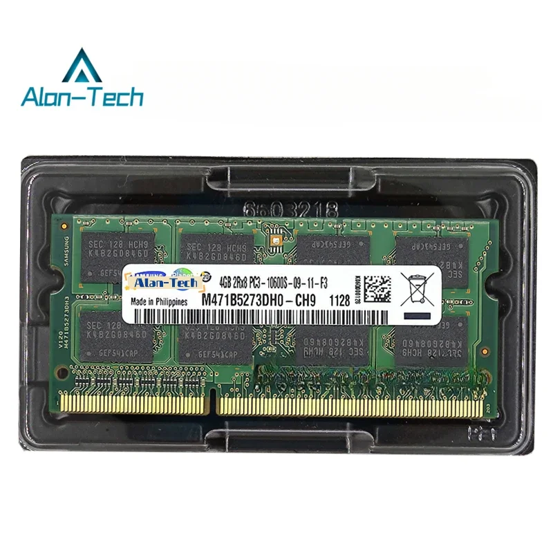 Genuine Sam-sung PC3-10600S DDR3 4G 1333MHz  Laptop Memory