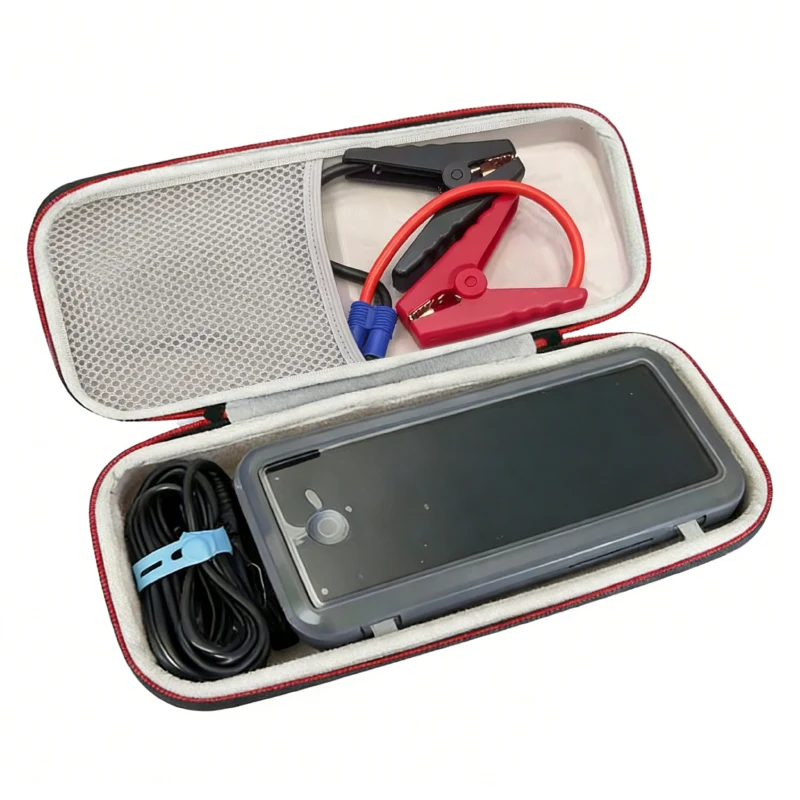 

Новейший жесткий чехол-кейс из ЭВА для переноски и хранения автомобильного пускового устройства Baseus Super Capacitor 3000A