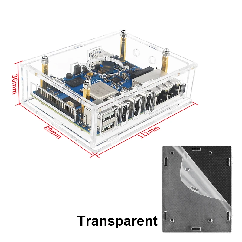 Orange Pi 5 Plus 16GB 4GB 8GB RAM RK3588 Optional Case 5V 4A Power Adapter Card eMMC WiFi6 BT5.2 Module for Orange Pi 5 Plus