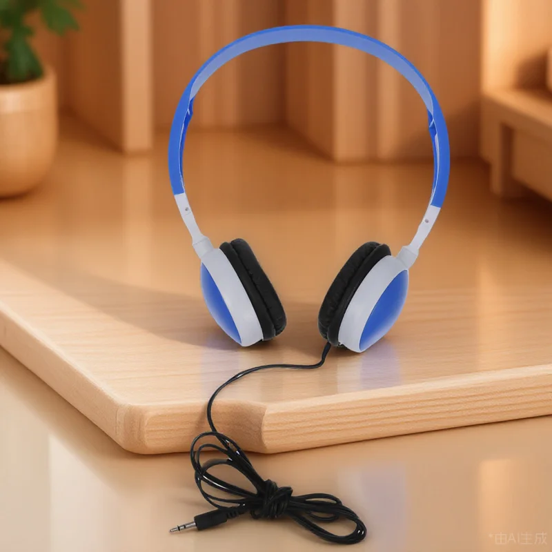 

1Pcs Foldable Headphone Headset Lightweight Stereo Natural Sound Wired Earphone Compatible with 35Mm Jack for