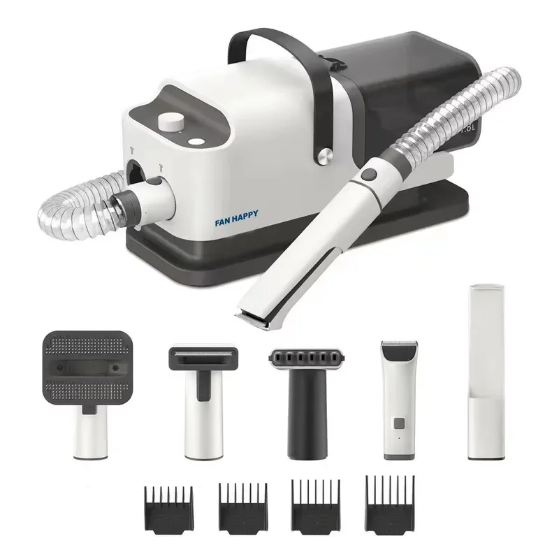 Electric Pet Hair Remover Vacuum Cleaner for Cats and Dogs Multi Function Suction Integrated Grooming Tool for Fur Cleaning