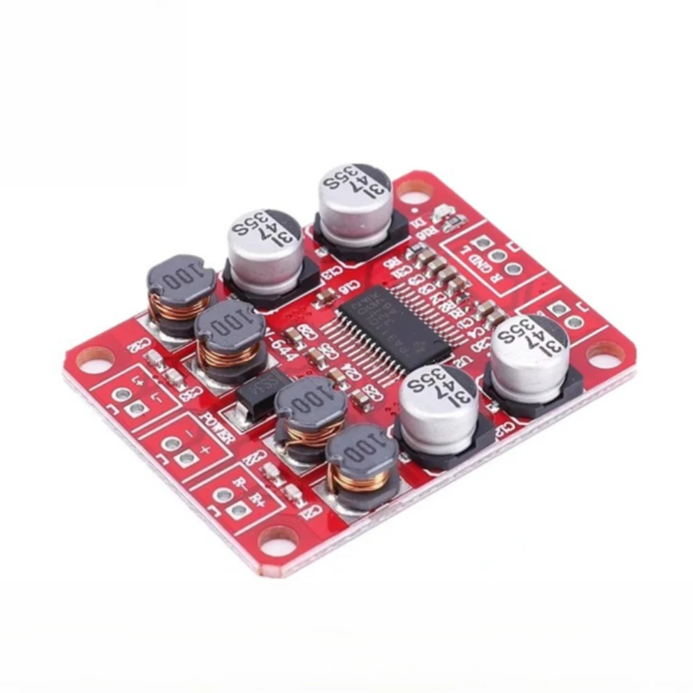 

5pcs TPA3110 Digital Amplifier Board 2.0 Dual Channel 2x15W Stereo Audio Amp Module DC 12V 2A for DIY Speaker