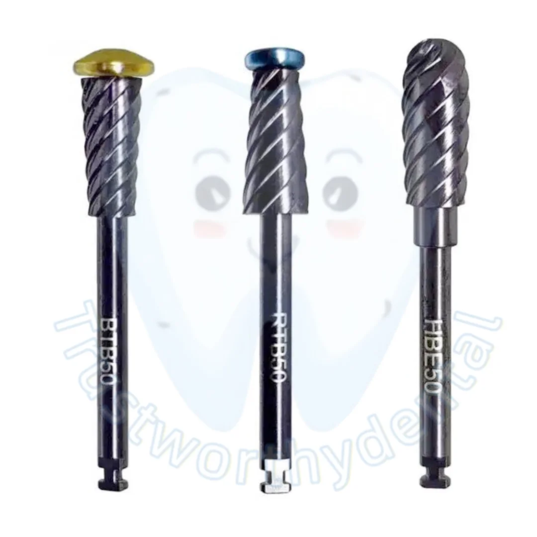 

Стоматологический конусный бор с плоским круглым наконечником для обработки кости, формирования костных образований, удаления тканей, грануляции, синус-лифтинга, GBR