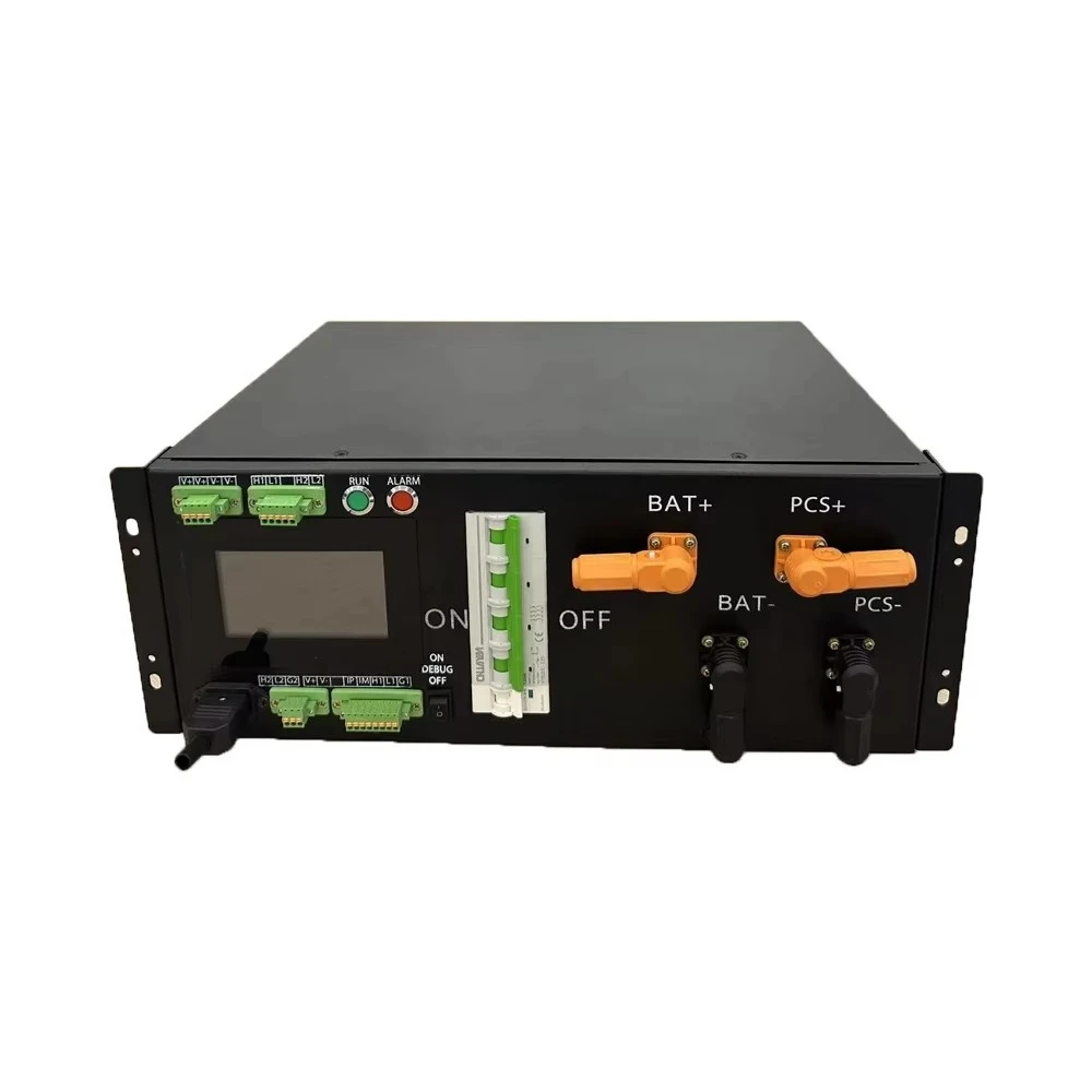 

JKESS Solar Industrial Energy Storage Accessories BMS 100A 200A High Voltage Control Box With LCD