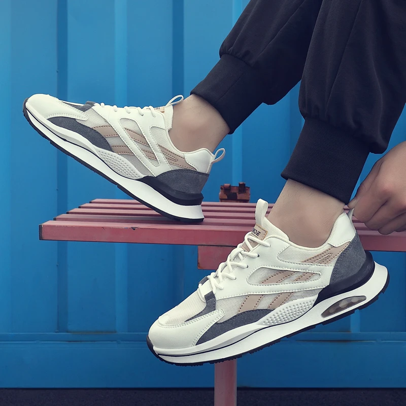 

Мужские дышащие летние повседневные кроссовки для активного отдыха, удобные сетчатые кроссовки для бега, мужские кроссовки в стиле Форреста Гампа