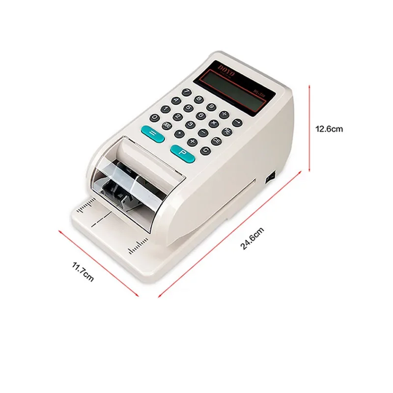Upgrade DY330 English Check Printer Malaysia Singapore Euro Dollar Multi-Country Check Typewriter Small