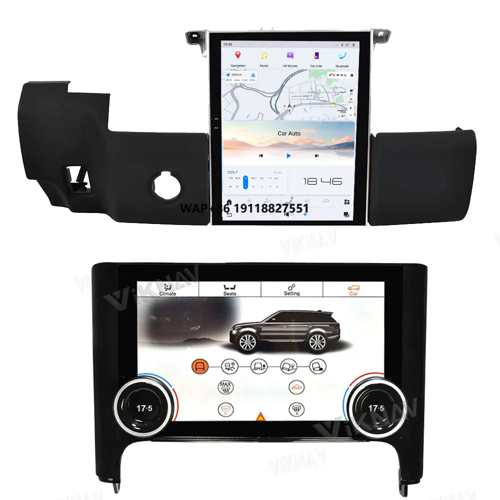 

Car Radio AC Panel for Sport L320 2009-2013 Wireless Carplay Android Auto GPS Navigation DVD Player