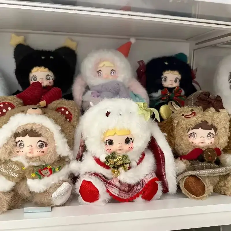 

Новая оригинальная виниловая кукла серии Nommi Magical в канун Рождества, кулон Mystery Surprise Kawaii Blind Box, экшн-фигурка, новогодние подарки