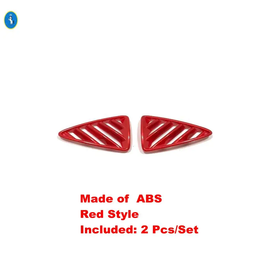 

For Mazda CX-3 CX3 2015 2016 2017 2018 2019 2020 2021 ABS Car Front Dashboard upper Air Outlet Vent Cover Trim ABS Accessories