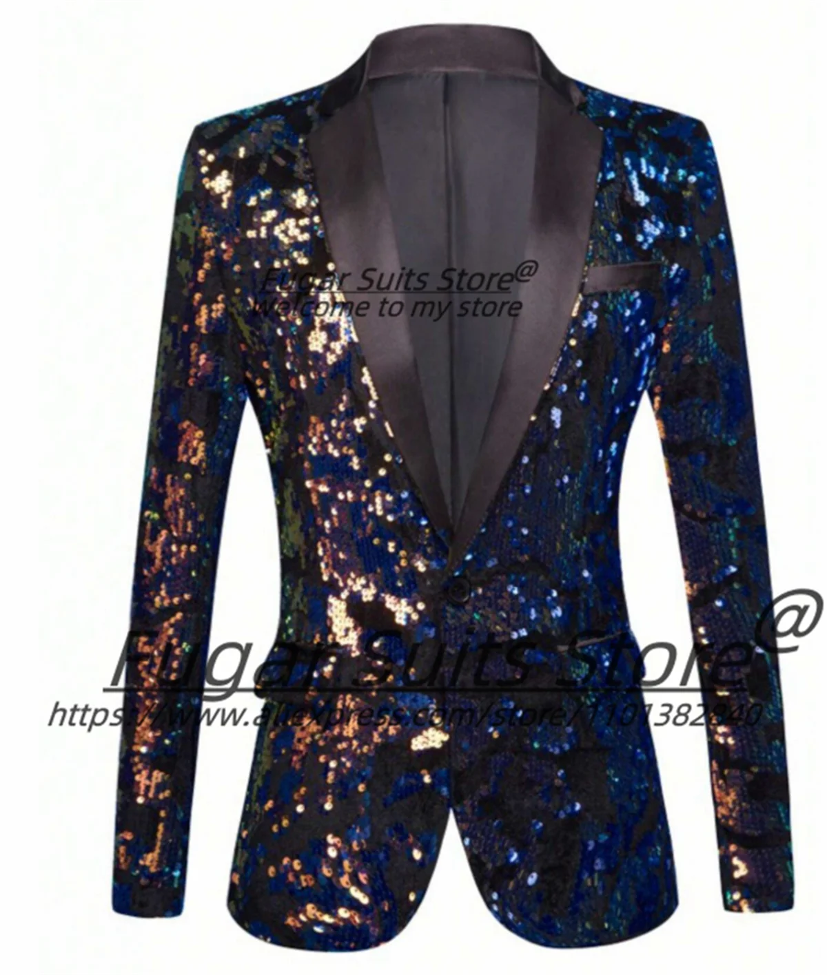 2025 Fashion High-qublity Men Suits Slim Fit Notched Lapel Groom Prom Tuxedos 2 Pieces Sets Elegant Male Blazers Costume Hombre