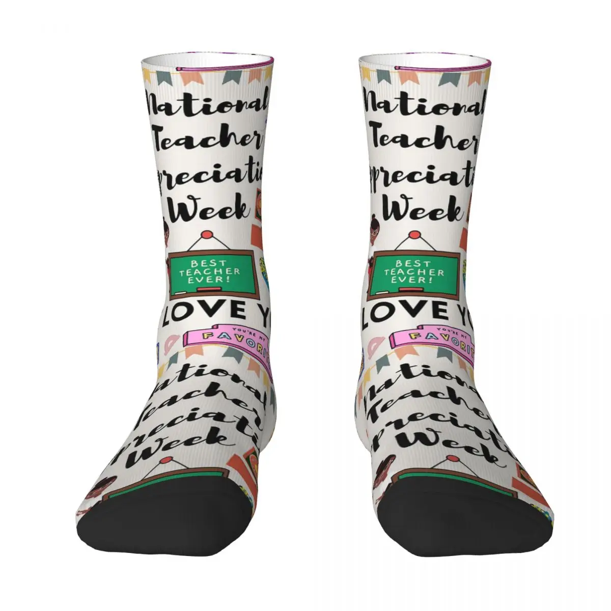 

Носки в стиле Харадзюку, впитывающие пот чулки, всесезонные длинные носки для унисекс, рождественские подарки