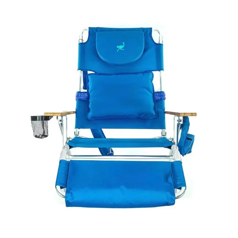 60.76 X 28.10 X 39.73 inch aluminum lounge chair - blue, 10.8 pounds, 275 pounds,