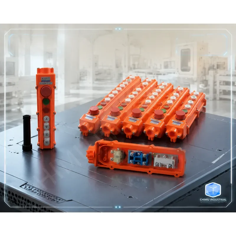 【CHIMU INDUSTRIAL】 for CLD-62/63/64/65BH Control Button with Emergency Stop Switch IP65 Waterproof DC 24V