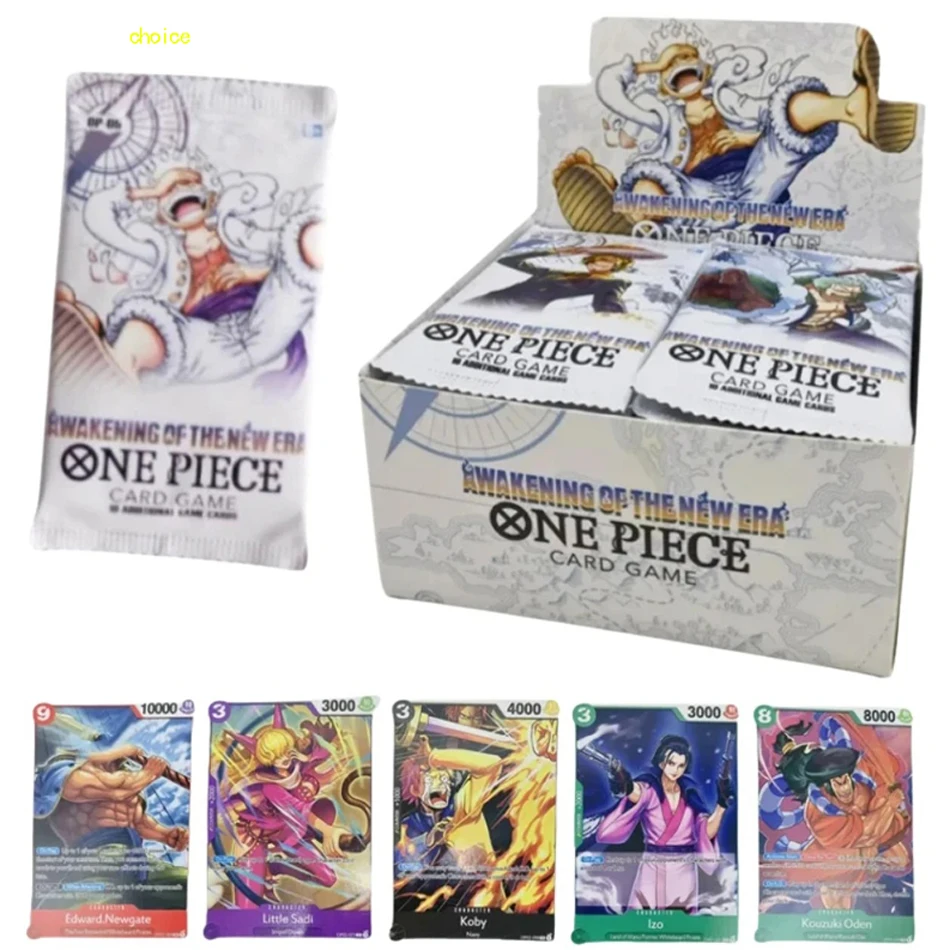 HOT Anime One Piece 300Pcs/Box Cards English Awakening Of the New Era Trading Card Game Collection Battle Booster Toy Xmas Gifts