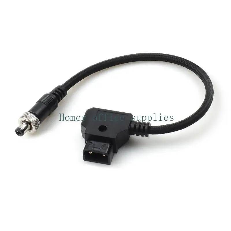 K43B Reinforced D-TAP To DC5525 Male Connector Cable For Reliable Power Transmission