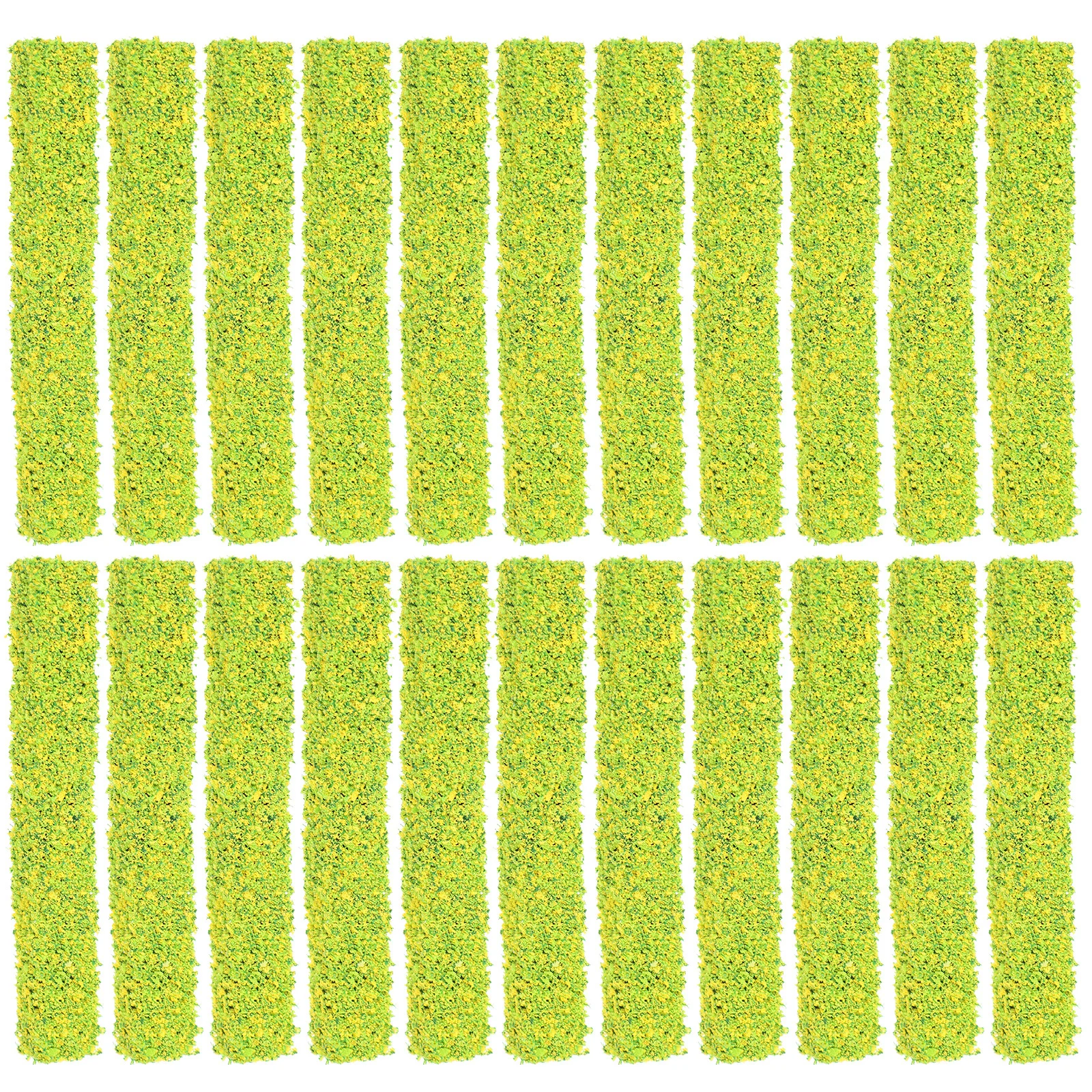 

20Pcs Miniature Plant Shrub Simulation Bush Cluster Clear Outline Photo Props Gift Idea Mini Flower Shrub Mini Flower Adornment