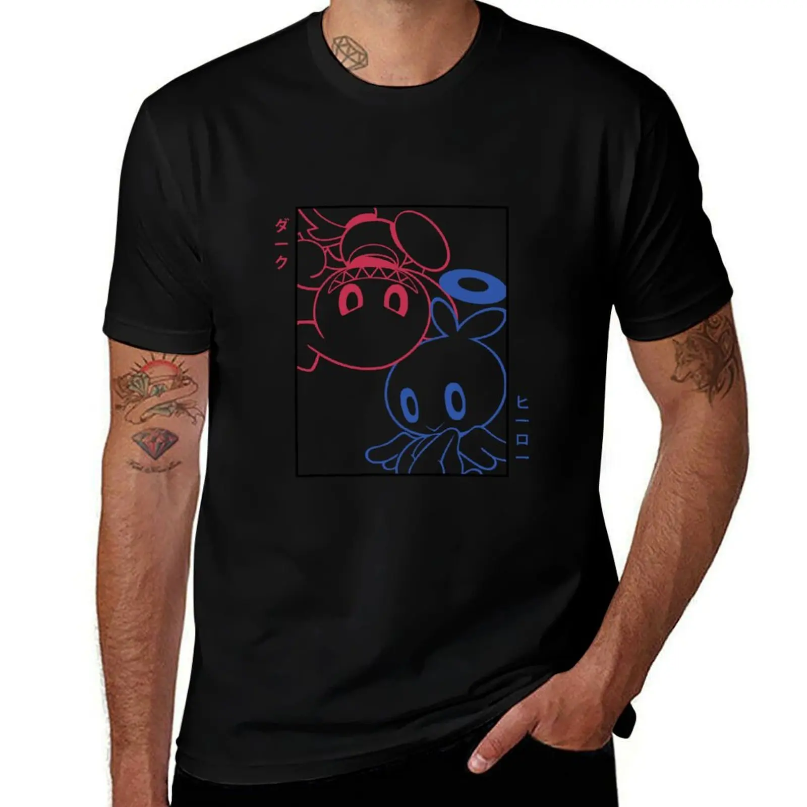 

Dichotomy of Chao T-Shirt for a boy street wear man clothes t shirt for men