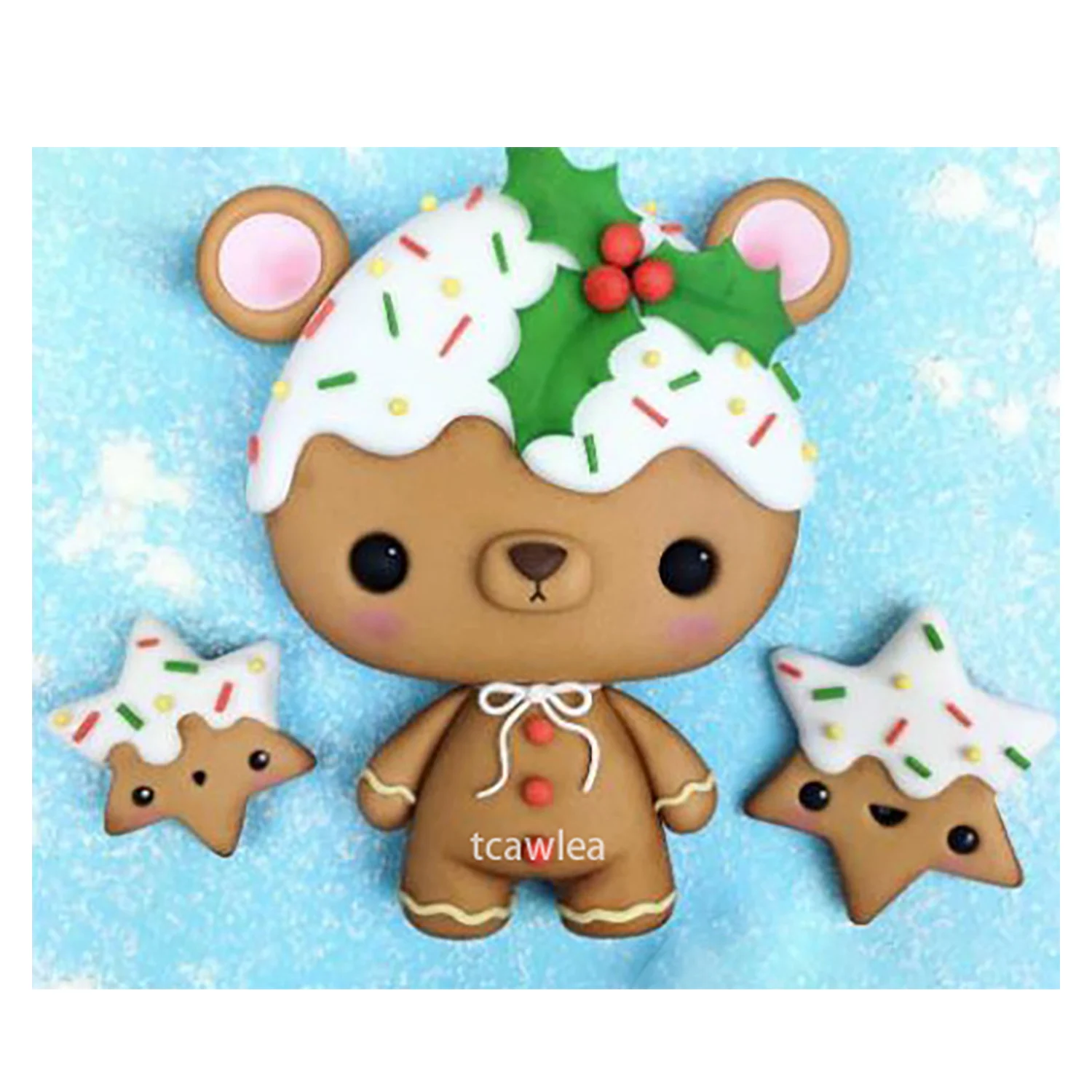 2025 Creamy Gingerbread Cutting Dies New Christmas Metal Embossing Stencil For DIY Scrapbooking Card Craft