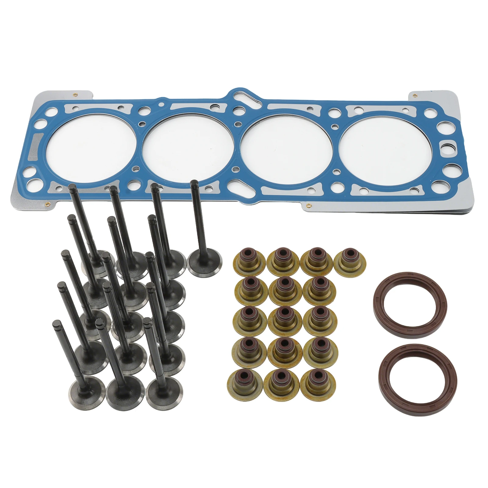 

Engine Cylinder Head Gasket Set Sealed Valve Head Repair Kit For Chevrolet Aveo 1.6 96473400 96414100 96963220 9050984 96473700