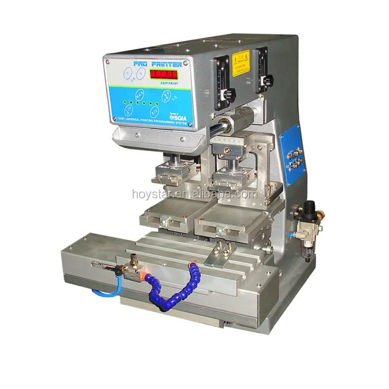 

Desktop Two Color Pad Printing Machine With Closed Ink Cup For Promotional item