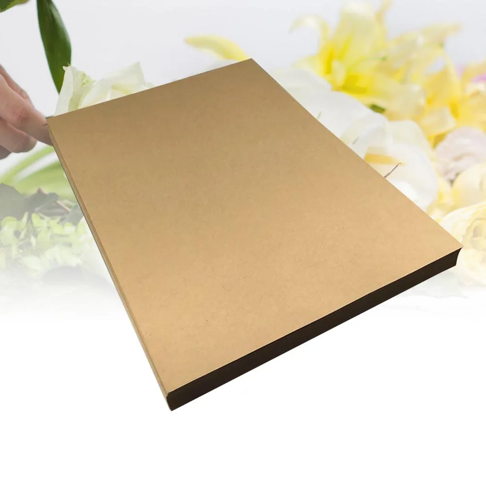 50 Sheets Blank Kraft Writing Paper Vintage Letter Paper Retro Stationery for Calligraphy Graffiti DIY Letter Sets