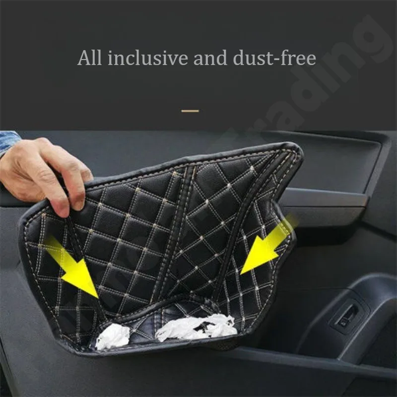 

Для Volkswagen Tiguan Allspace 2017 ~ 2023 защитная накладка на дверь/накладка на дверной слот для хранения/защитная накладка для ящика для внутренней двери