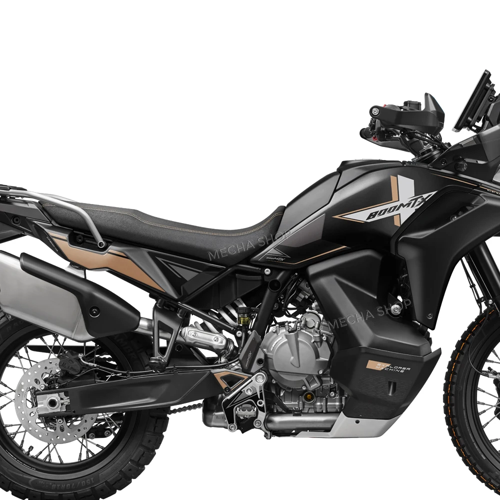 800MTX 2026 Accessories Motorcycle 3D Epoxy Resin Decal Protection Waterproof Kit Tank Pad for CFMoto 800 MT-X 2025