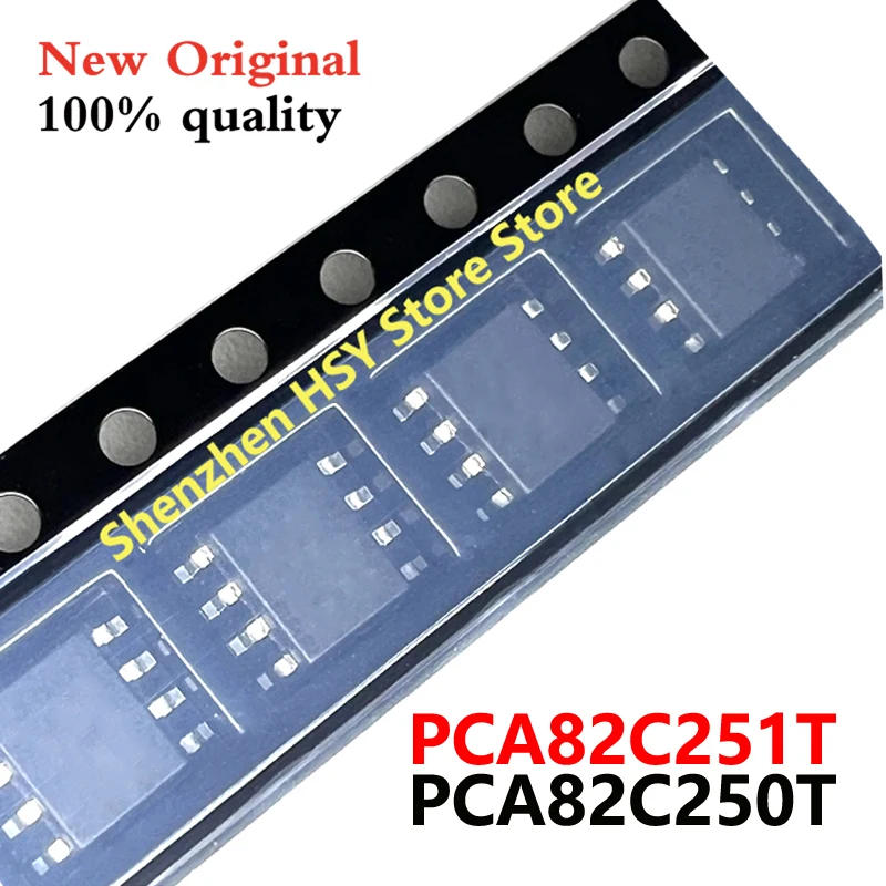 (5piece) 100% New PCA82C251T PCA82C251 A82C251 82C251 PCA82C250T PCA82C250 A82C250 sop-8 Chipset