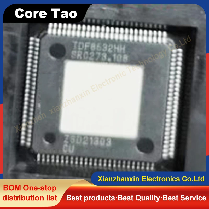 

1pcs/lot TDF8532HH TDF8532 LQFP100 Automotive audio amplifier chip in stock