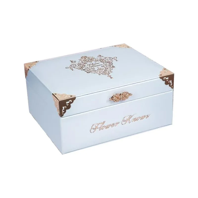 Flower Knows กล่องเก็บเครื่องสําอาง Limited Edition Strawberry Rococo Violet Jewelry Empty Box