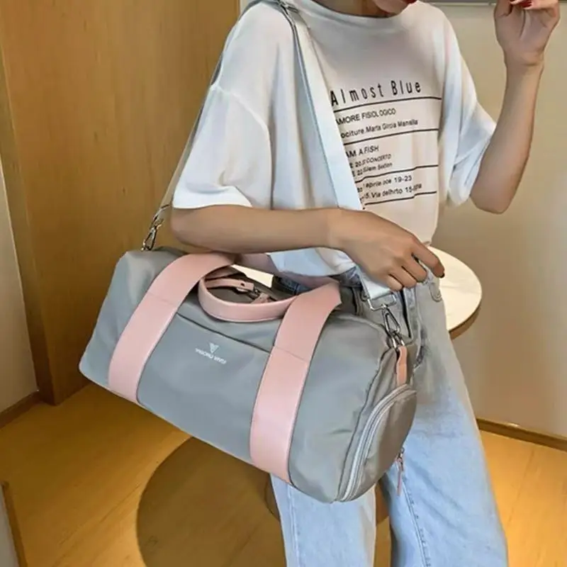 

Women's Waterproof Yoga Fitness Bag Training Sports Bag with Dry Wet Separation Independent Shoe Position for Swimming