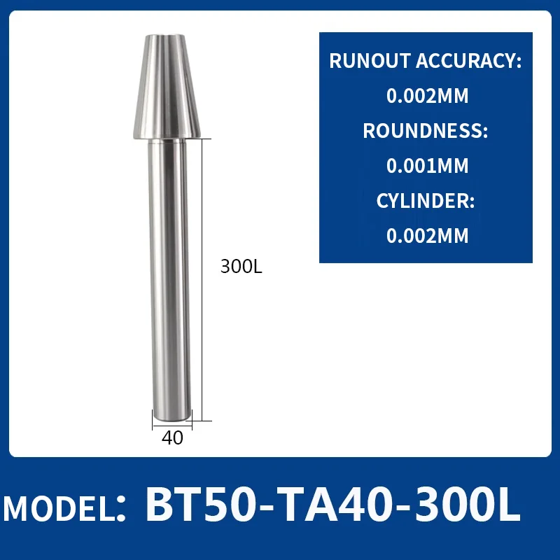 Ferramentas de calibração de suporte de ferramenta CNC BT30 BT40 HSK63 Alta precisão ≤ 0,002 mm Centro de usinagem de haste de detecção 7:24 eixos Barra de teste